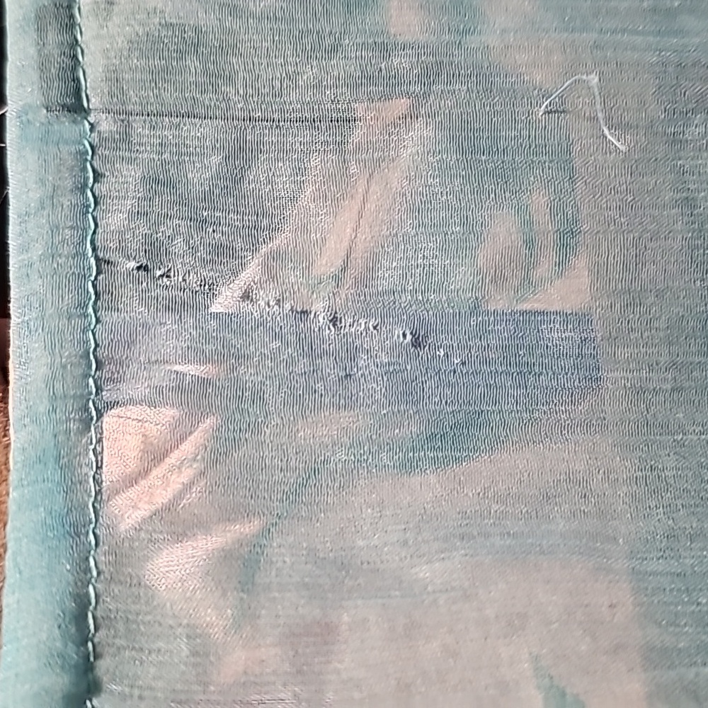 CYNTHIA ROWLEY SHEER TURQUOISE COVER UP - Picture 6 of 6
